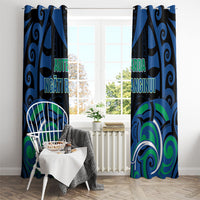 Aotearoa Ngati Ranginui Window Curtain New Zealand Traditional Maori Pattern DT05 - Polynesian Pride