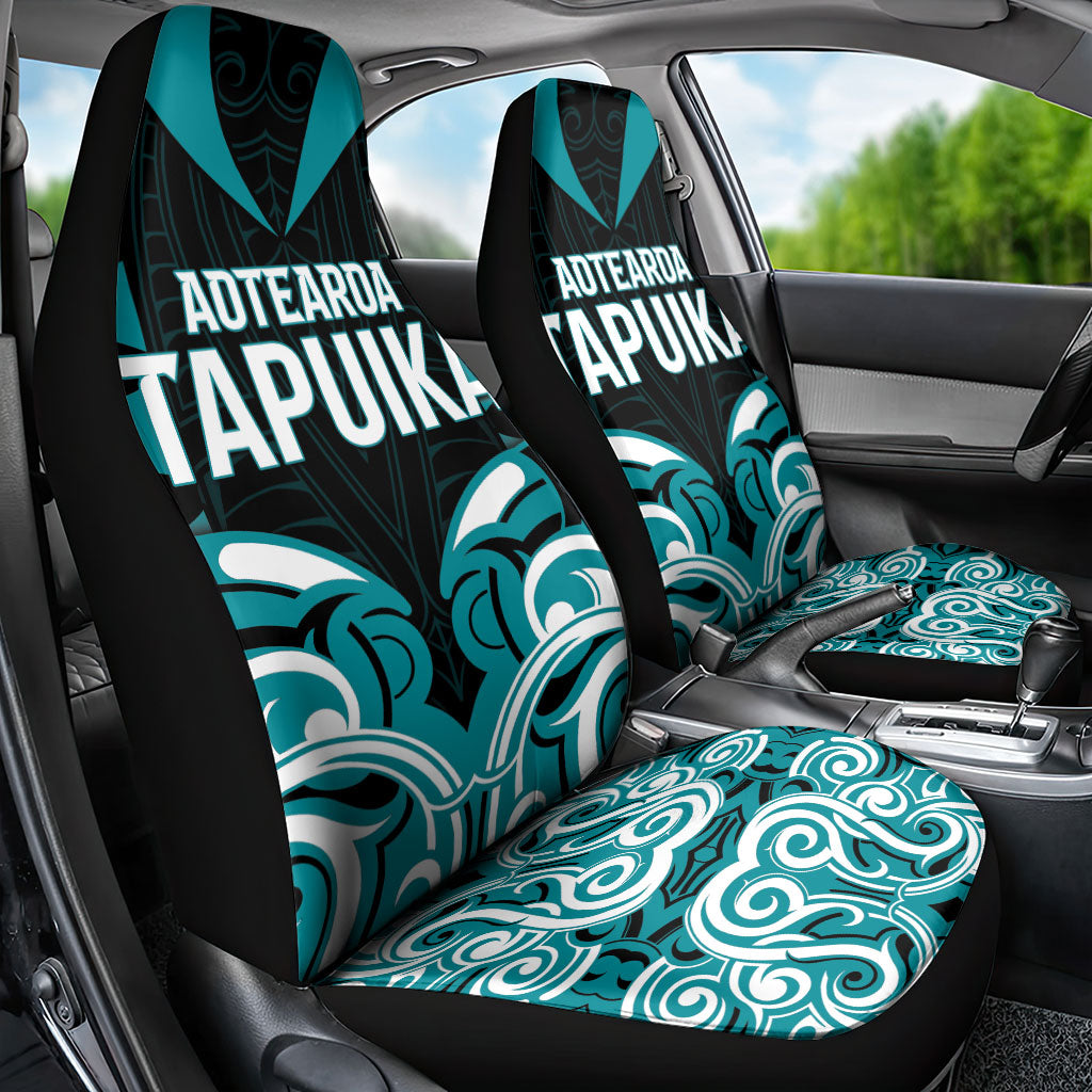 Aotearoa Tapuika Car Seat Cover New Zealand Traditional Maori Pattern DT05 - Polynesian Pride