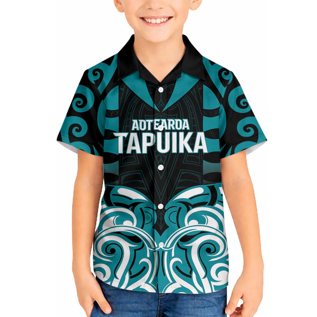 Custom Aotearoa Tapuika Hawaiian Shirt New Zealand Traditional Maori Pattern DT05 - Polynesian Pride