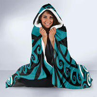 Aotearoa Tapuika Hooded Blanket New Zealand Traditional Maori Pattern DT05 - Polynesian Pride