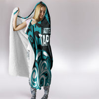 Aotearoa Tapuika Hooded Blanket New Zealand Traditional Maori Pattern DT05 - Polynesian Pride
