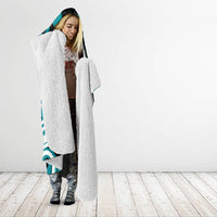 Aotearoa Tapuika Hooded Blanket New Zealand Traditional Maori Pattern DT05 - Polynesian Pride
