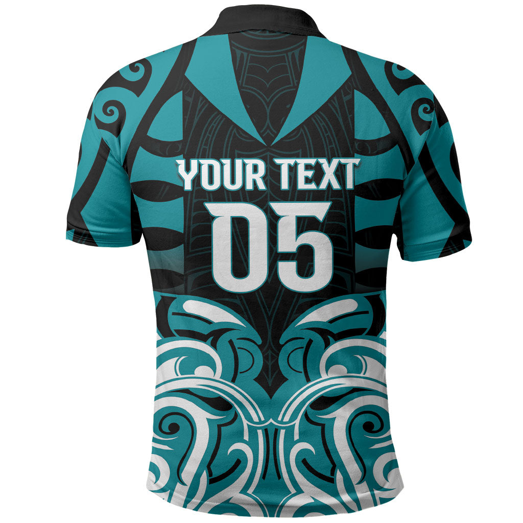 Custom Aotearoa Tapuika Polo Shirt New Zealand Traditional Maori Pattern DT05 - Polynesian Pride
