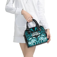 Aotearoa Tapuika Shoulder Handbag New Zealand Traditional Maori Pattern DT05 - Polynesian Pride