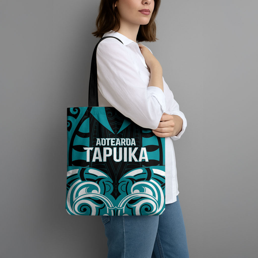 Aotearoa Tapuika Tote Bag New Zealand Traditional Maori Pattern DT05 - Polynesian Pride