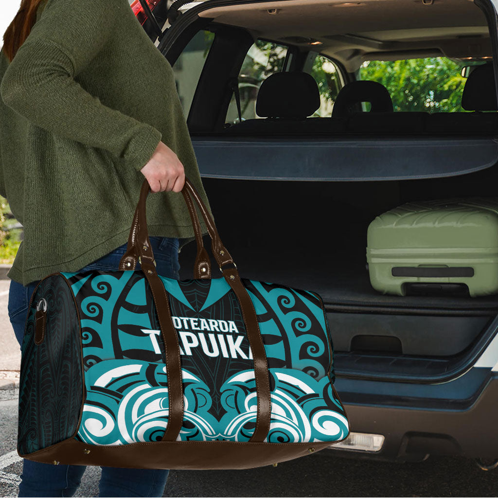 Aotearoa Tapuika Travel Bag New Zealand Traditional Maori Pattern DT05 - Polynesian Pride