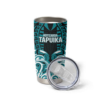 Custom Aotearoa Tapuika Tumbler Cup New Zealand Traditional Maori Pattern DT05 - Polynesian Pride