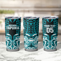 Custom Aotearoa Tapuika Tumbler Cup New Zealand Traditional Maori Pattern DT05 - Polynesian Pride
