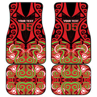 Custom Aotearoa Ngati Maru Car Mats New Zealand Traditional Maori Pattern DT05 - Polynesian Pride