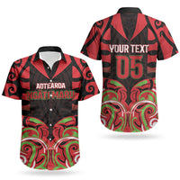 Custom Aotearoa Ngati Maru Couples Matching Puletasi and Hawaiian Shirt New Zealand Traditional Maori Pattern DT05 - Polynesian Pride