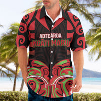 Custom Aotearoa Ngati Maru Hawaiian Shirt New Zealand Traditional Maori Pattern DT05 - Polynesian Pride