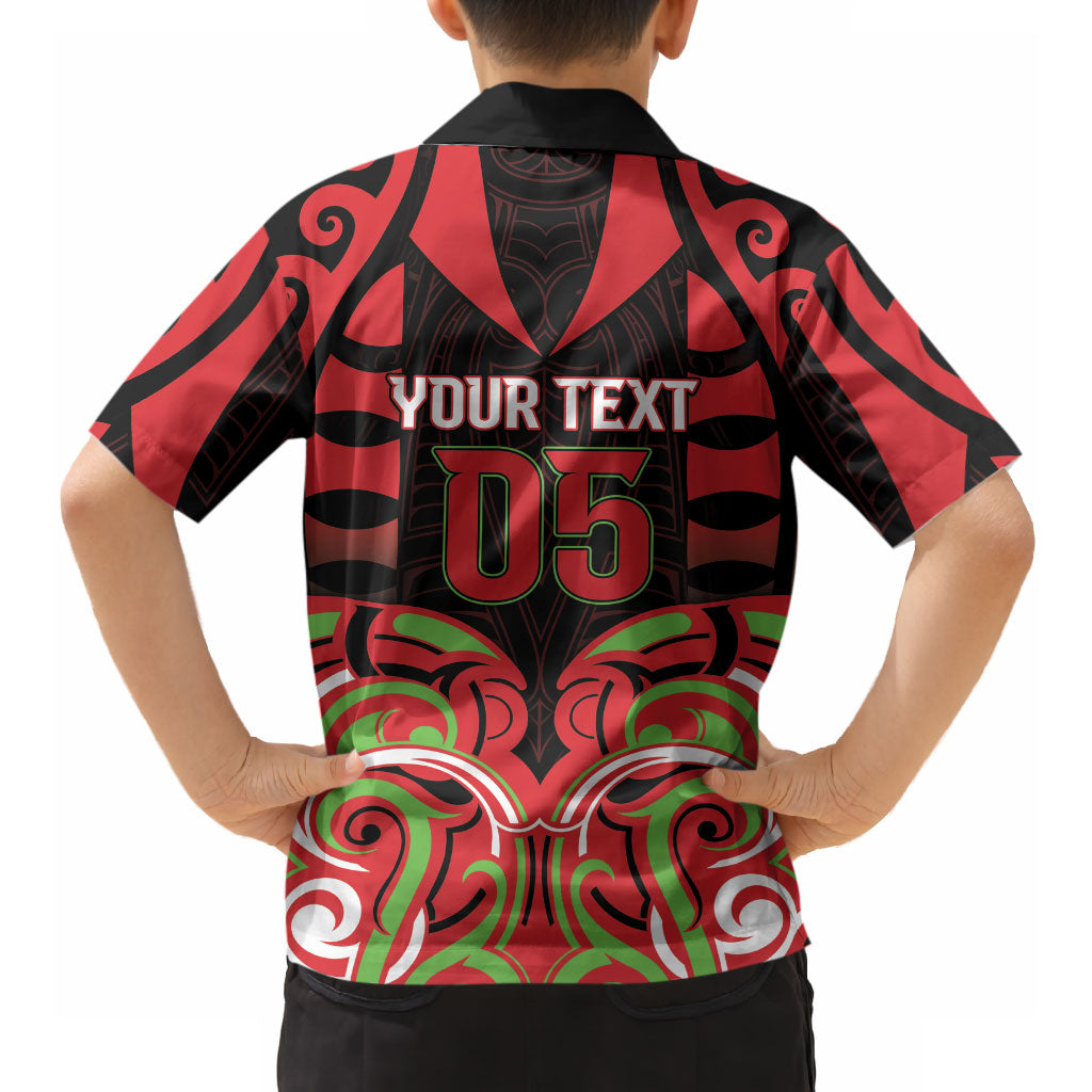 Custom Aotearoa Ngati Maru Hawaiian Shirt New Zealand Traditional Maori Pattern DT05 - Polynesian Pride