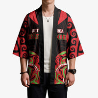 Custom Aotearoa Ngati Maru Kimono New Zealand Traditional Maori Pattern DT05 - Polynesian Pride