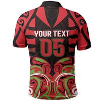 Custom Aotearoa Ngati Maru Polo Shirt New Zealand Traditional Maori Pattern DT05 - Polynesian Pride