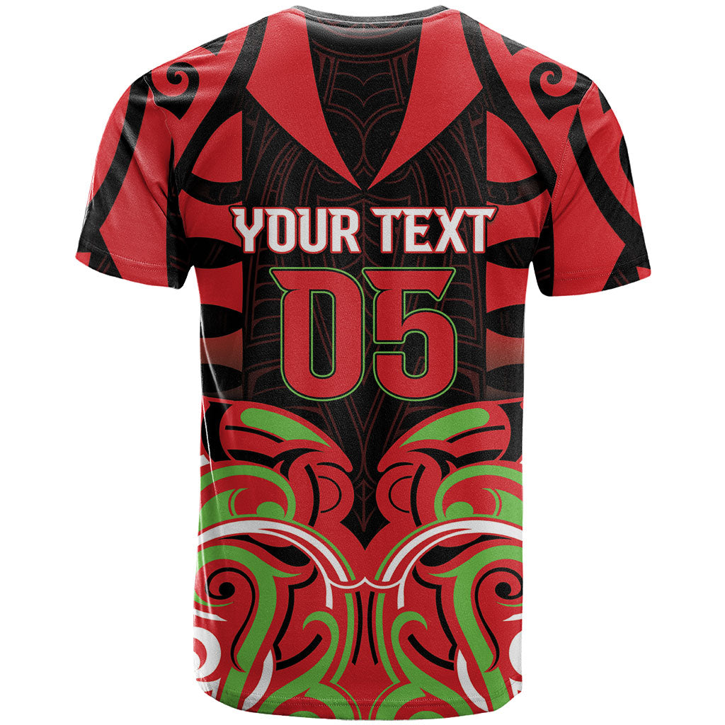 Custom Aotearoa Ngati Maru T Shirt New Zealand Traditional Maori Pattern DT05 - Polynesian Pride