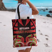 Aotearoa Ngati Maru Tote Bag New Zealand Traditional Maori Pattern DT05 - Polynesian Pride