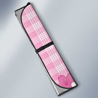 Pink Palaka Hawaiian And Japanese Auto Sun Shade Maneki Neko And Sakura Bloom DT05 - Polynesian Pride