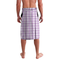 Purple Palaka Hawaiian And Japanese Lavalava Maneki Neko And Sakura Bloom DT05 - Polynesian Pride