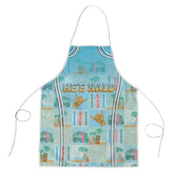 Hawaii Surfing Apron He'e Nalu DT05 Blue - Polynesian Pride