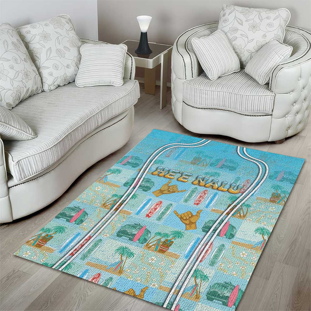 Hawaii Surfing Area Rug He'e Nalu DT05 - Polynesian Pride