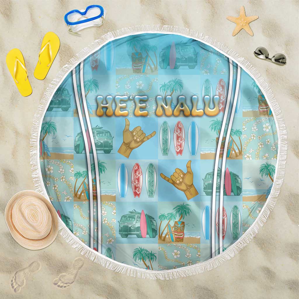 Hawaii Surfing Beach Blanket He'e Nalu