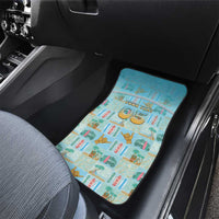 Custom Hawaii Surfing Car Mats He'e Nalu