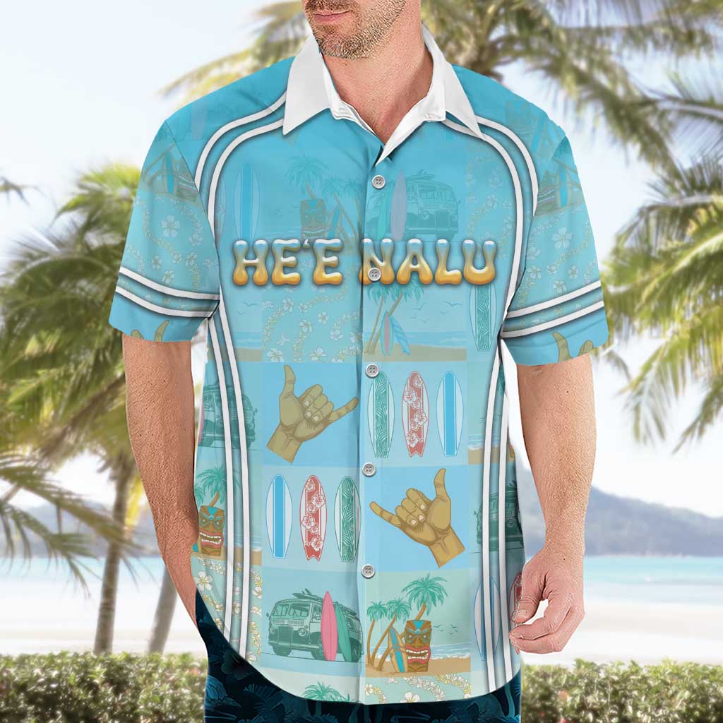 Custom Hawaii Surfing Hawaiian Shirt He'e Nalu DT05 - Polynesian Pride