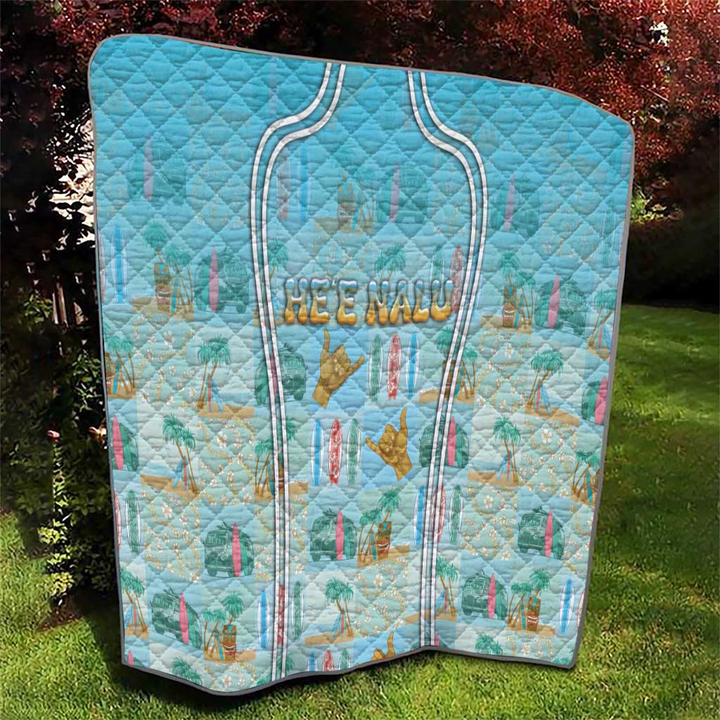 Hawaii Surfing Quilt He'e Nalu DT05 - Polynesian Pride