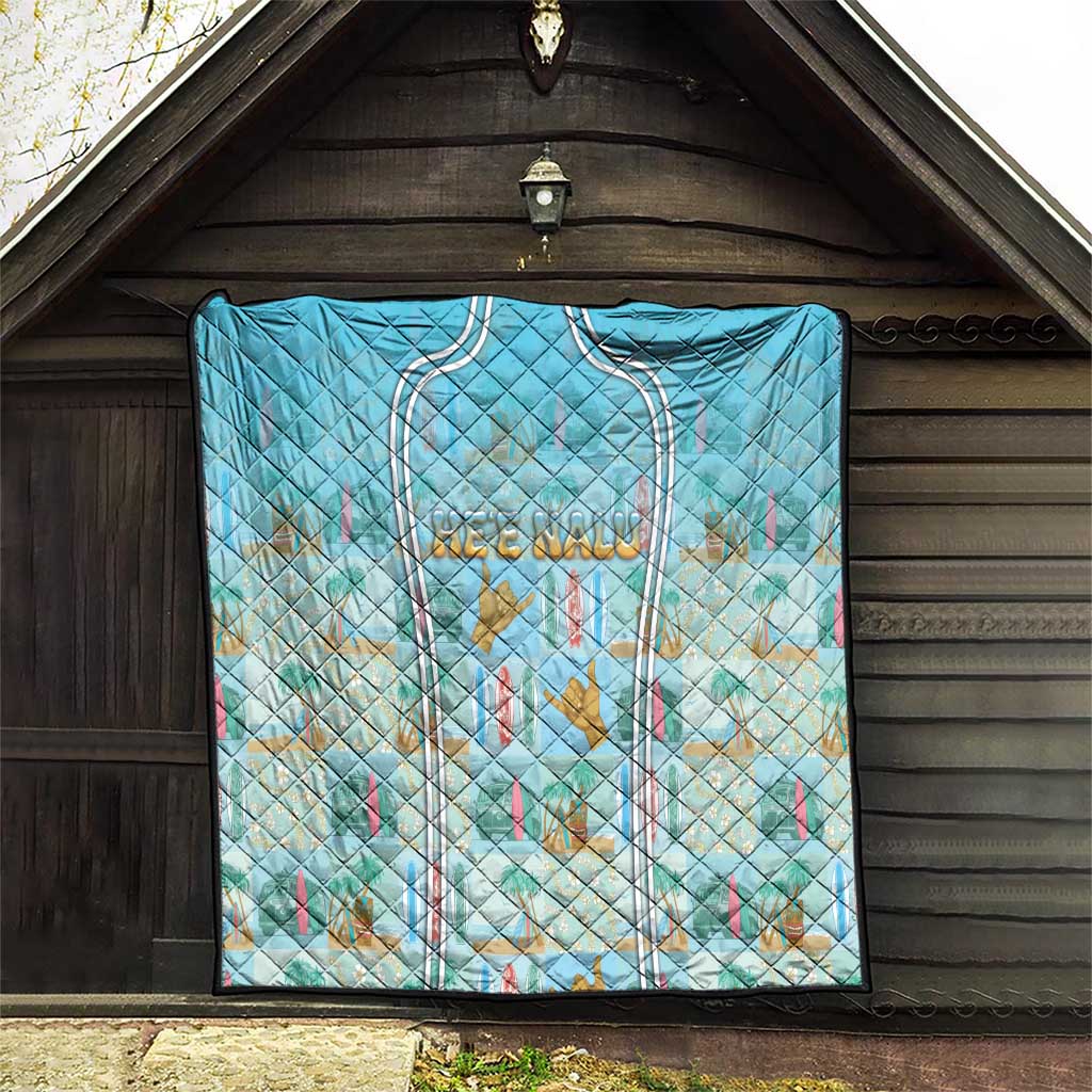Hawaii Surfing Quilt He'e Nalu DT05 - Polynesian Pride
