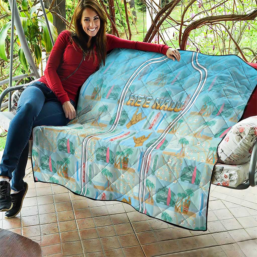 Hawaii Surfing Quilt He'e Nalu DT05 - Polynesian Pride