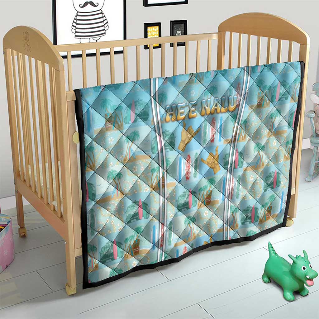 Hawaii Surfing Quilt He'e Nalu DT05 - Polynesian Pride