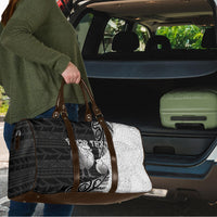 Personalised New Zealand Father's Day Travel Bag Papa Kiwi Bird Tribal Pattern DT05 - Polynesian Pride