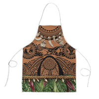 Polynesia Maui Tattoo Inspired Apron Tropical Leaf Skirt Costume
