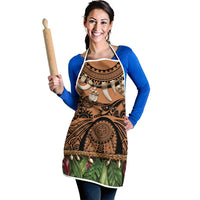 Polynesia Maui Tattoo Inspired Apron Tropical Leaf Skirt Costume