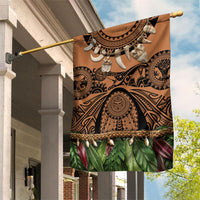 Polynesia Maui Tattoo Inspired Garden Flag Tropical Leaf Skirt Costume