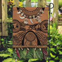 Polynesia Maui Tattoo Inspired Garden Flag Tropical Leaf Skirt Costume