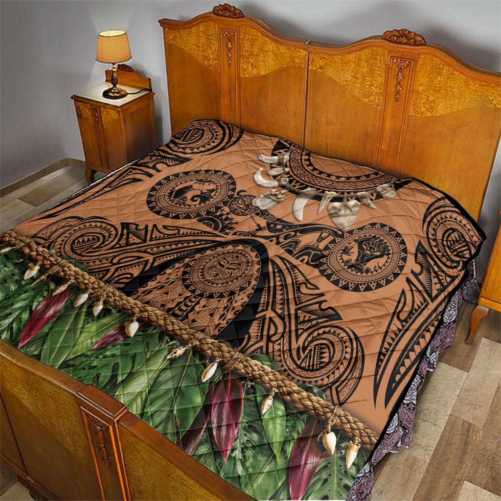 Polynesia Maui Tattoo Inspired Quilt Tropical Leaf Skirt Costume