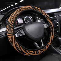 Polynesia Maui Tattoo Inspired Steering Wheel Cover Tropical Leaf Skirt Costume