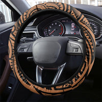 Polynesia Maui Tattoo Inspired Steering Wheel Cover Tropical Leaf Skirt Costume