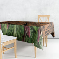 Polynesia Maui Tattoo Inspired Tablecloth Tropical Leaf Skirt Costume