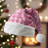 Pink Hawaii Palaka Cowboy Turtle Christmas Santa Hat Hawaiian Paniolo Puakenikeni Maile Lei - Polynesian Pride