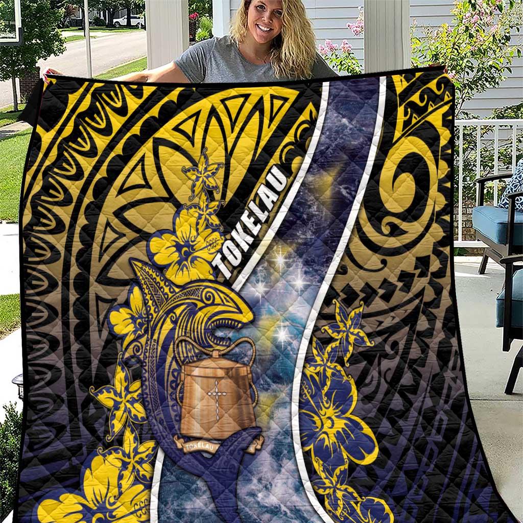 Tokelau Quilt National Badge Waves Style