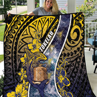 Tokelau Quilt National Badge Waves Style