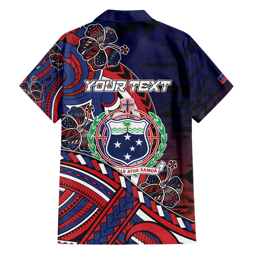 Personalised Samoa Wrestling Family Matching Tank Maxi Dress and Hawaiian Shirt Polynesian Warrior Funny Style DT05 - Polynesian Pride
