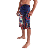 Personalised Samoa Wrestling Lavalava Polynesian Warrior Funny Style DT05 - Polynesian Pride