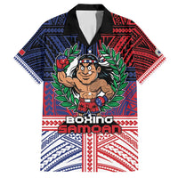 Personalised Samoa Boxing Family Matching Puletasi and Hawaiian Shirt Samoan Boxer Funny Style - Polynesian Pride