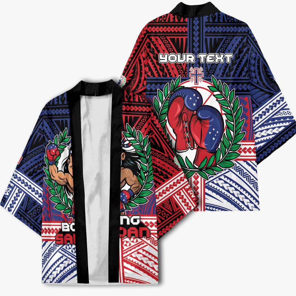Personalised Samoa Boxing Kimono Samoan Boxer Funny Style - Polynesian Pride