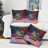 Samoa Boxing Pillow Cover Samoan Boxer Funny Style - Polynesian Pride