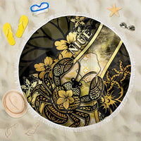 Niue Beach Blanket Niuean Crab Waves Style