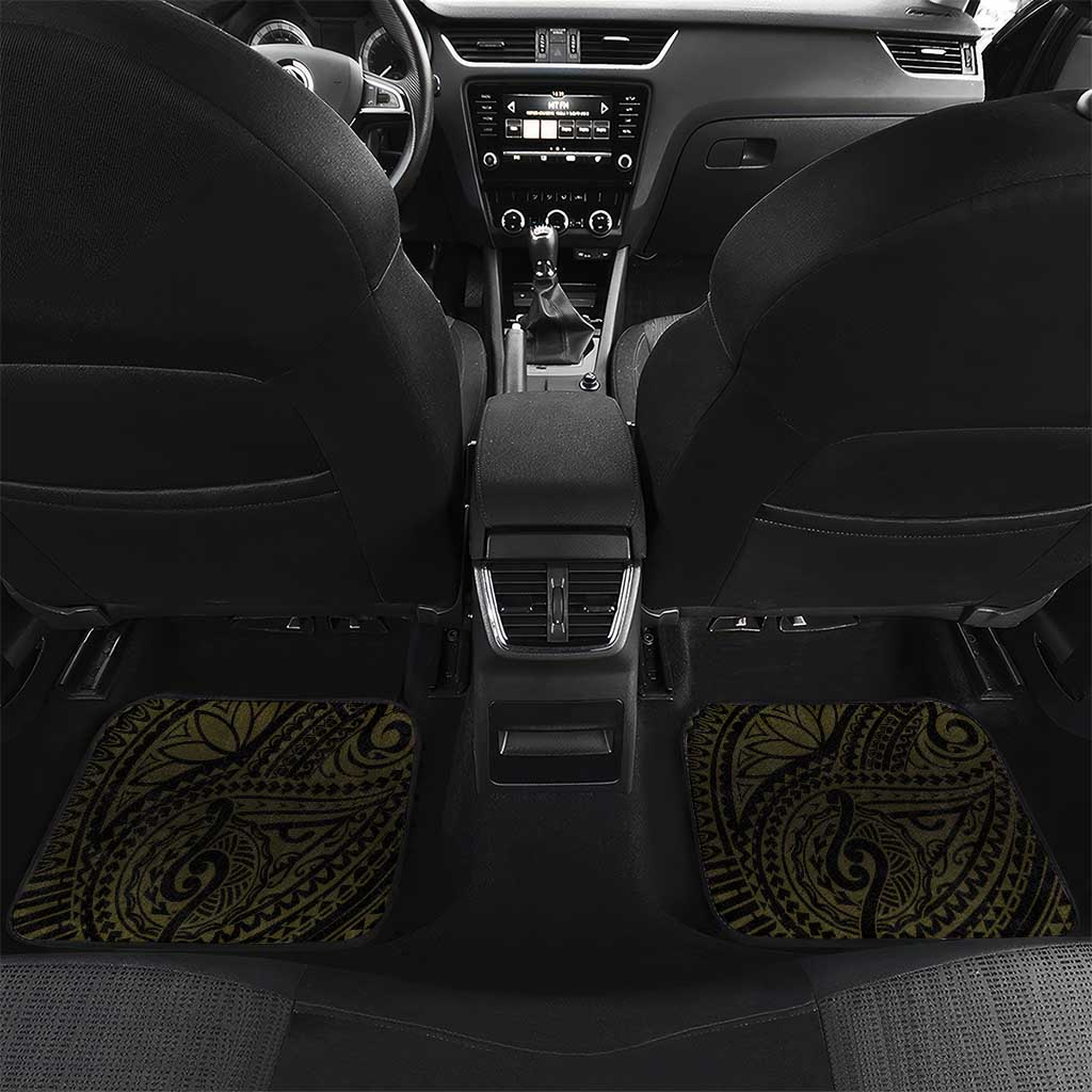 Niue Car Mats Niuean Crab Waves Style